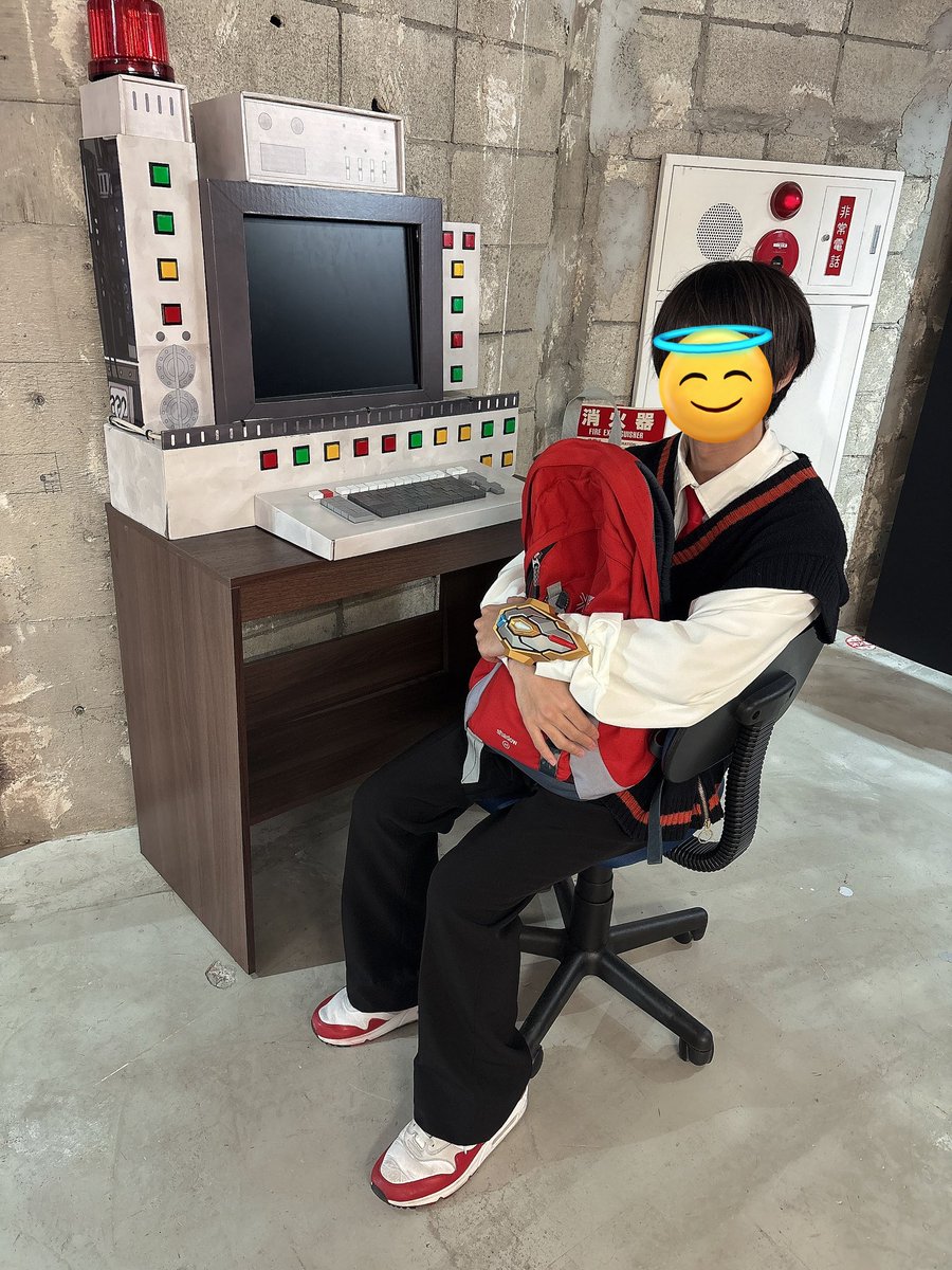 SSSS_SOUYA's tweet image. 響裕太コーデでグリッドマンワールドいってきた!チェキも取れて握手も出来て最高すぎた🤝