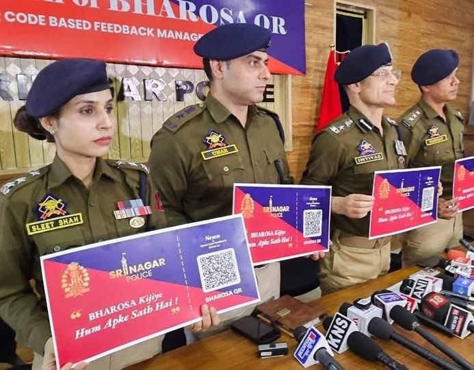 APANEWS@786 (@apanews786) on Twitter photo Srinagar Police Launches BHAROSA QR: QR Code-Based Feedback System to Enhance Trust and Citizen Engagement
<a href="/Sleet_Shah/">Syed Sleet Shah</a> Srinagar Police Launches BHAROSA QR: QR Code-Based Feedback System to Enhance Trust and Citizen Engagement
<a href="/Sleet_Shah/">Syed Sleet Shah</a>