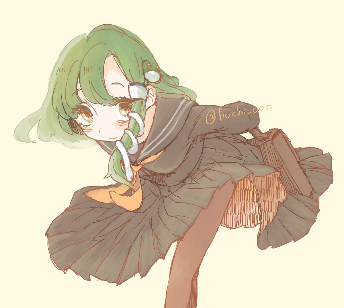 buchi_ooo's tweet photo. 早苗さん
#東方Project #東風谷早苗 #illustration https://t.co/xdONtqwrfW