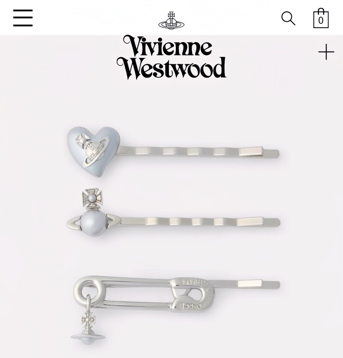 비비안웨스트우드 헤어핀인가 🥹
여름에 하고 다니면 귀여울 것 같아요 🫶🏻