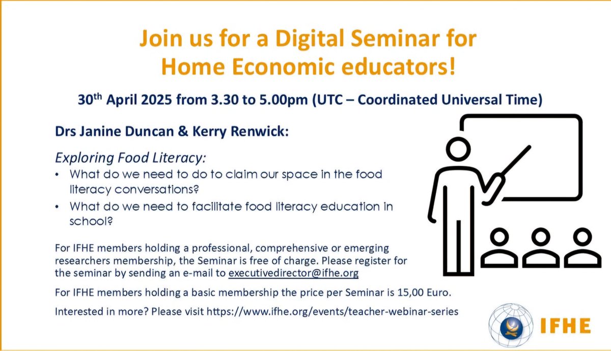 ATU St Angelas (@atustangelas) on Twitter photo Home Economists, check this out!
For more, email executivedirector@ifhe.org
<a href="/IFHE_HomeEc/">International Federation for Home Economics</a>
<a href="/ATHE_HomeEc/">ATHE</a>
<a href="/amccloat/">Amanda Mc Cloat</a> Home Economists, check this out!
For more, email executivedirector@ifhe.org
<a href="/IFHE_HomeEc/">International Federation for Home Economics</a>
<a href="/ATHE_HomeEc/">ATHE</a>
<a href="/amccloat/">Amanda Mc Cloat</a>