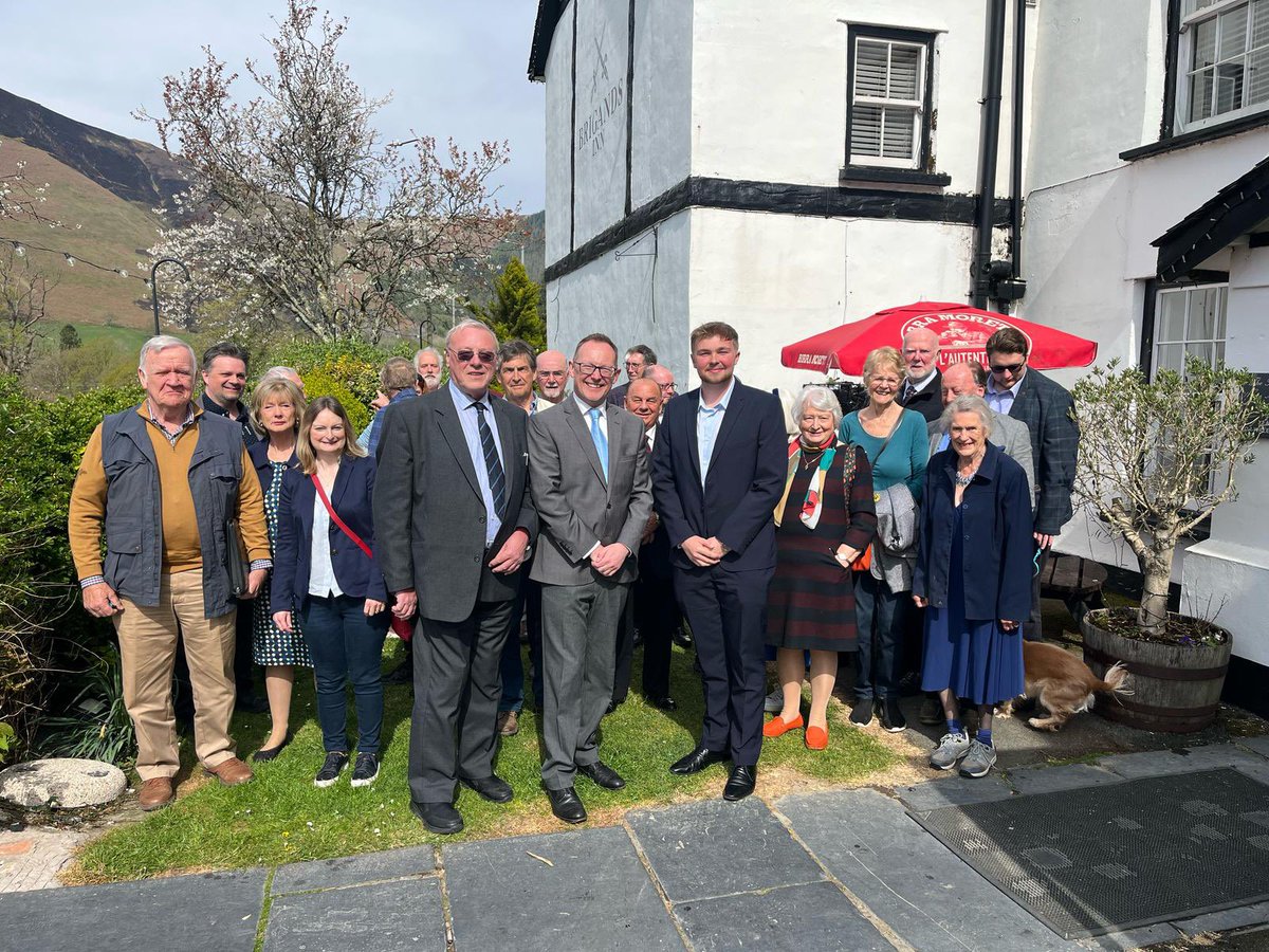 Tyler Chambers (@tylerchambers27) on Twitter photo Delighted to see <a href="/russ_george/">Russell George MS</a> selected by local members to be the lead Welsh Conservatives candidate for Gwynedd Maldwyn at the next Senedd elections.
Russ has an incredible track record of working with and for local people right across the patch!
llongyfarchiadau Russ, Looking Delighted to see <a href="/russ_george/">Russell George MS</a> selected by local members to be the lead Welsh Conservatives candidate for Gwynedd Maldwyn at the next Senedd elections.
Russ has an incredible track record of working with and for local people right across the patch!
llongyfarchiadau Russ, Looking