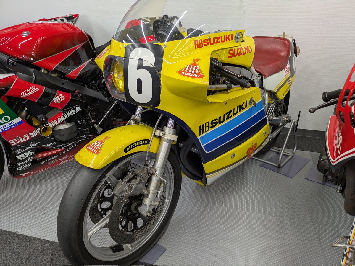 ShizGRB_A's tweet photo. 本日は朝から浜松のスズキ歴史館に、会社のバイク部のお二人と行って来ました。
さわやかって初めて食べたけど美味しいんですね。 https://t.co/oPHoRf77gx