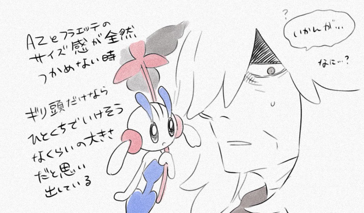 🔍AZエッテ サイズ差 