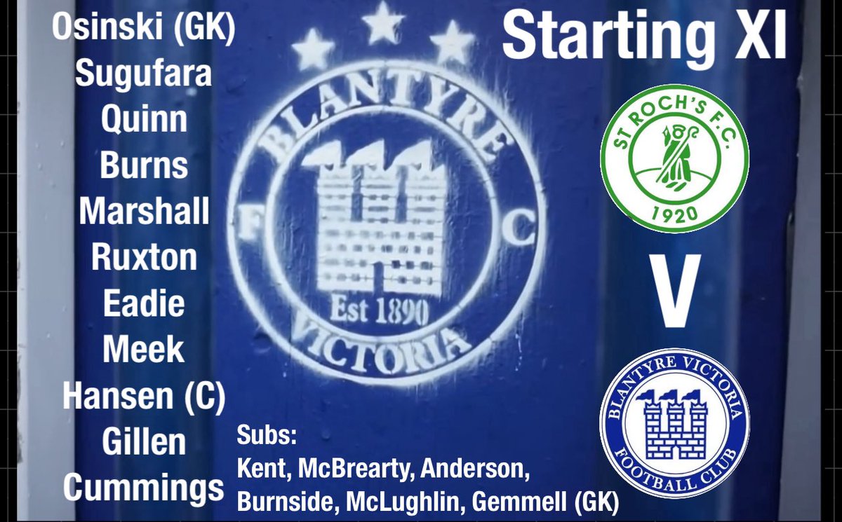 Starting Line Up 🔵⚪️