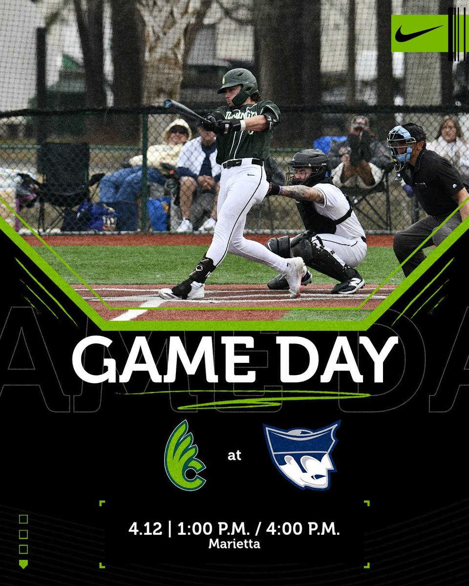 wilmy_baseball's tweet photo. ‼️Game Day‼️
🆚Marietta
📍Marietta, OH
⏰1:00 P.M / 4:00 P.M.
#DubCBaseball #QuakerUp https://t.co/XprfmwxzgA