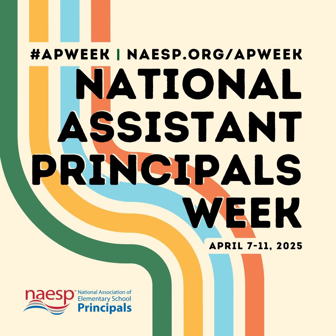 Happy National Assistant Principal’s Week to this amazing admin team! ❤️