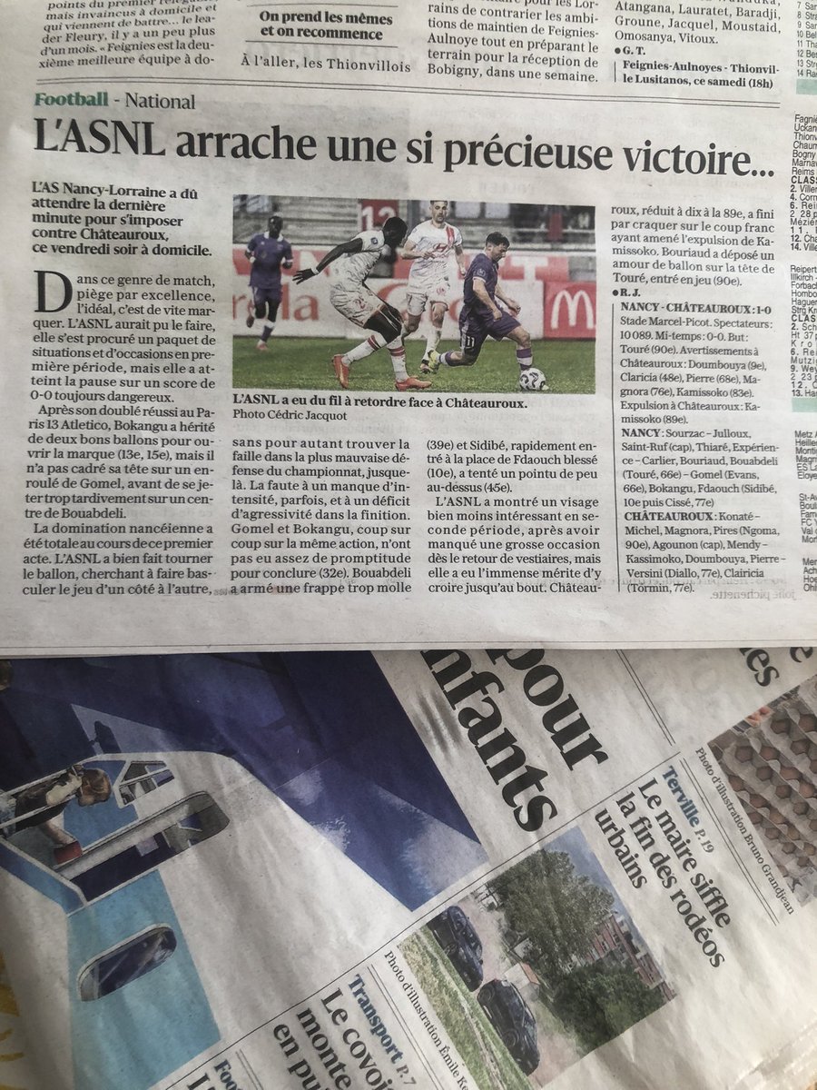 Torres_Ajaxx's tweet photo. 📰 l’ASNL arrache une si précieuse victoire
#ASNLLBC #ASNL #NationalFFF https://t.co/YtzeO1Y7aM