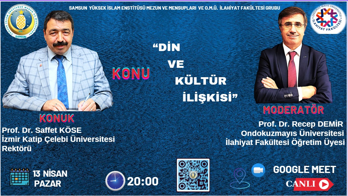 ProfRecepDemir's tweet photo. Din ve kültüre dair önemli konuları konuşacağız kıymetli Saffet hocamla. Vakti olanları bekleriz. https://t.co/oOy8cxoN9x