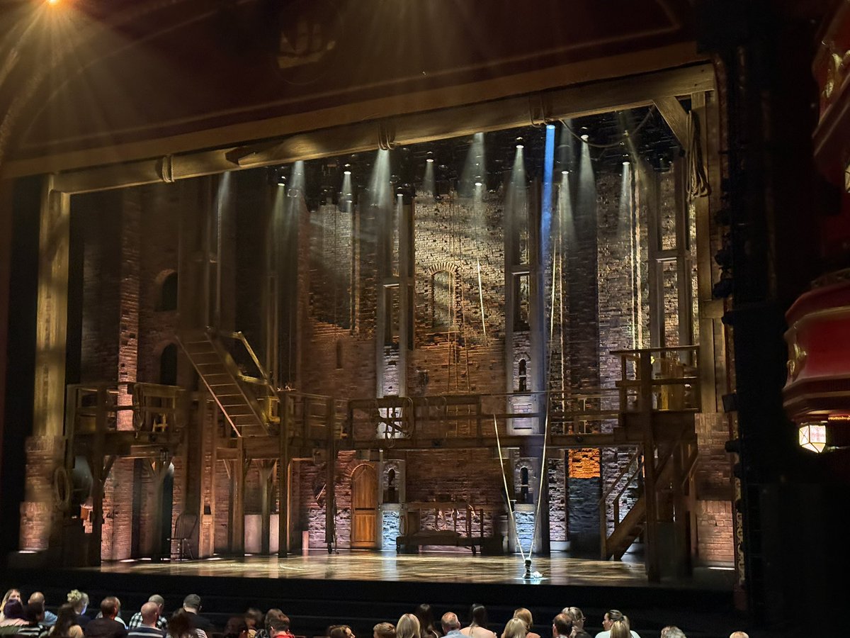 After 7 years, we finally got to Hamilton. 

Oh my goodness if you haven't seen it yet, go! It's the most incredible musical I have ever seen. Lin-Manuel Miranda is a genius.

Outstanding cast. Still thinking about it long after the curtain came down. #hamiltonmusical #Writer