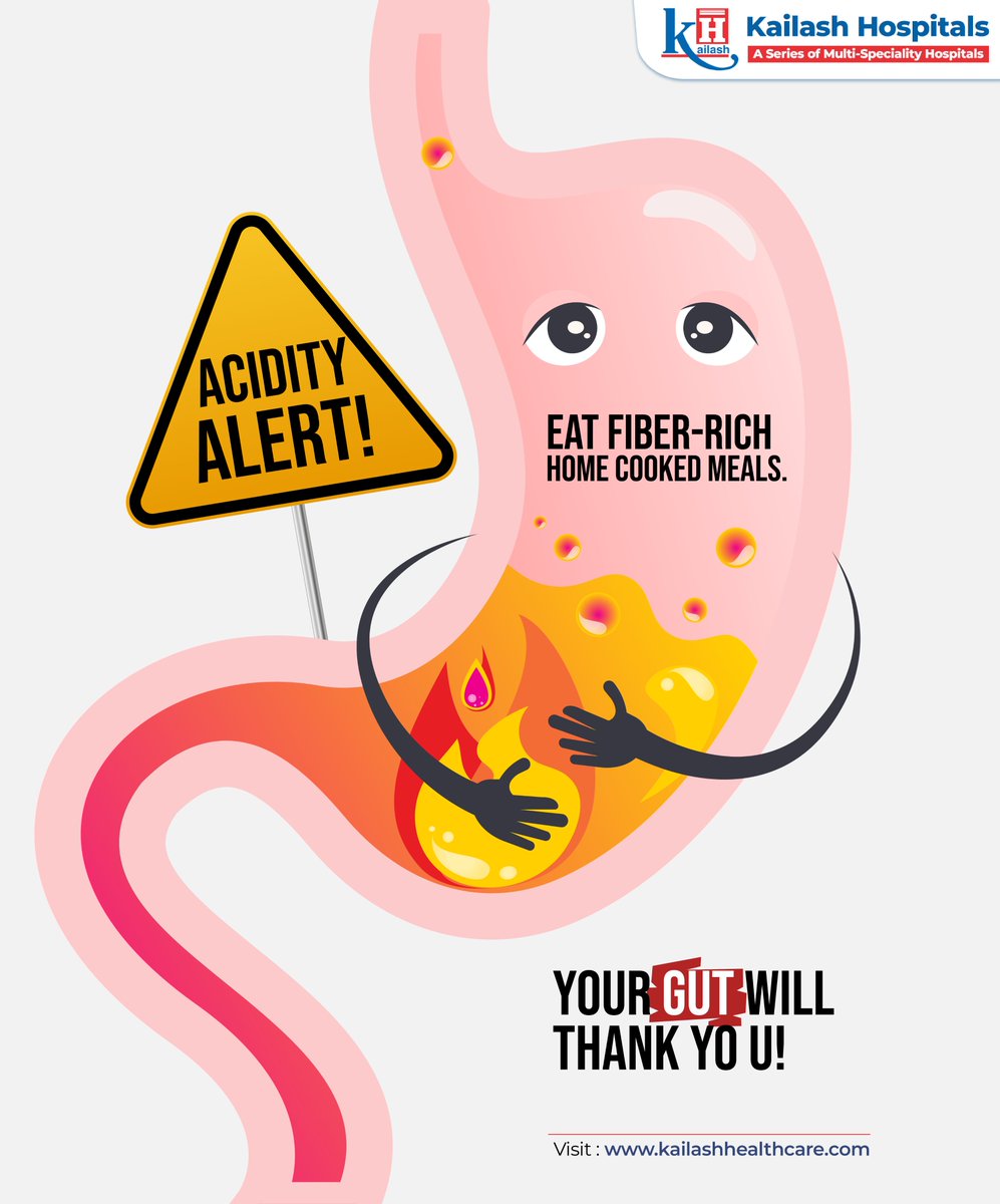 KailashHealth's tweet image. Your stomach feeling the heat too? that&apos;s not summer, but acidity alert! Eat fiber-rich home cooked foods to avoid acidity, constipation &amp;amp; other gastro problems.

#gastroproblem #acidity #stomachpain #acidreflux
