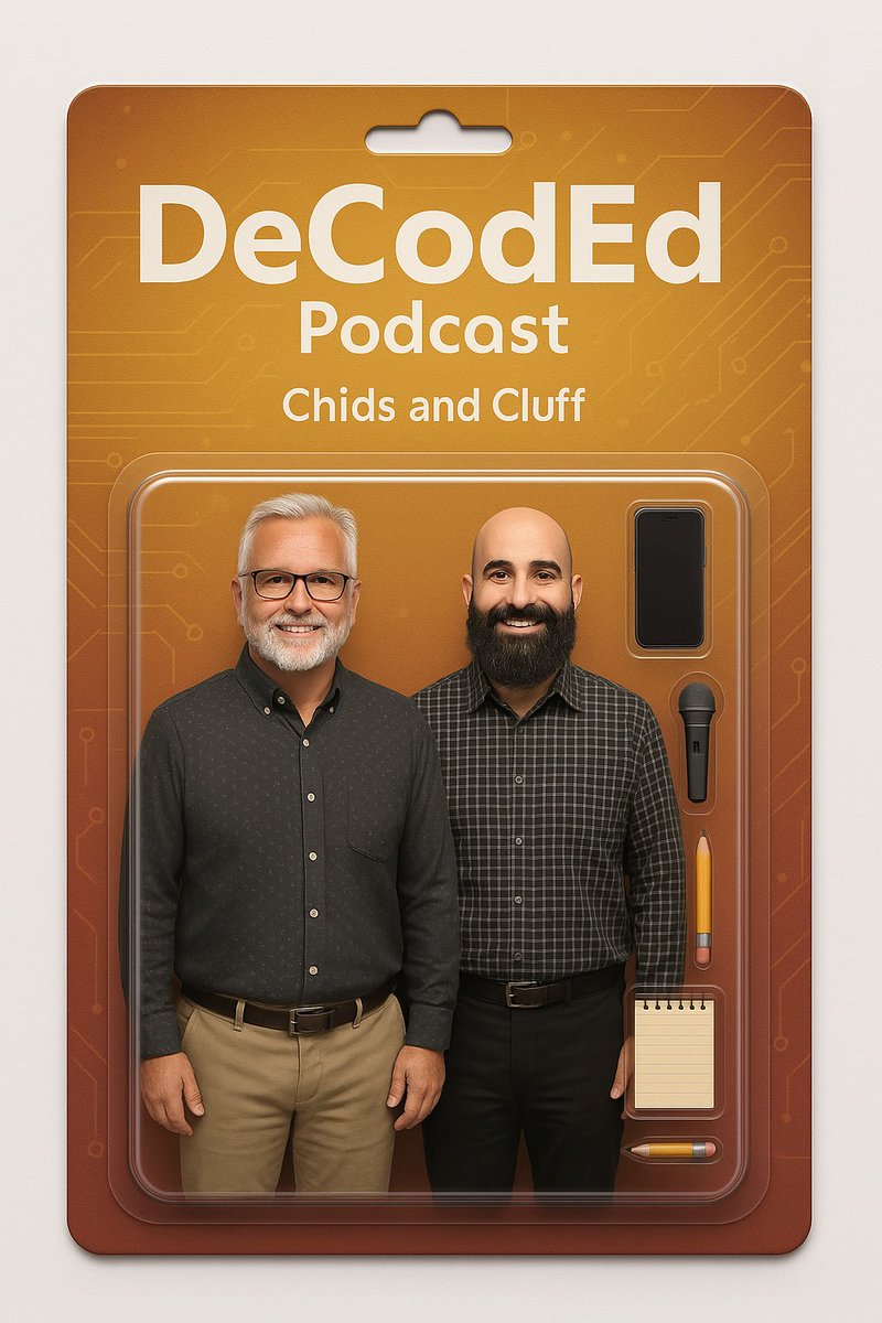 Yo! @wordskeep and I are live! Come over and check things out...participate if you like! #DeCodEdPodcast
youtube.com/watch?v=lGVvji…