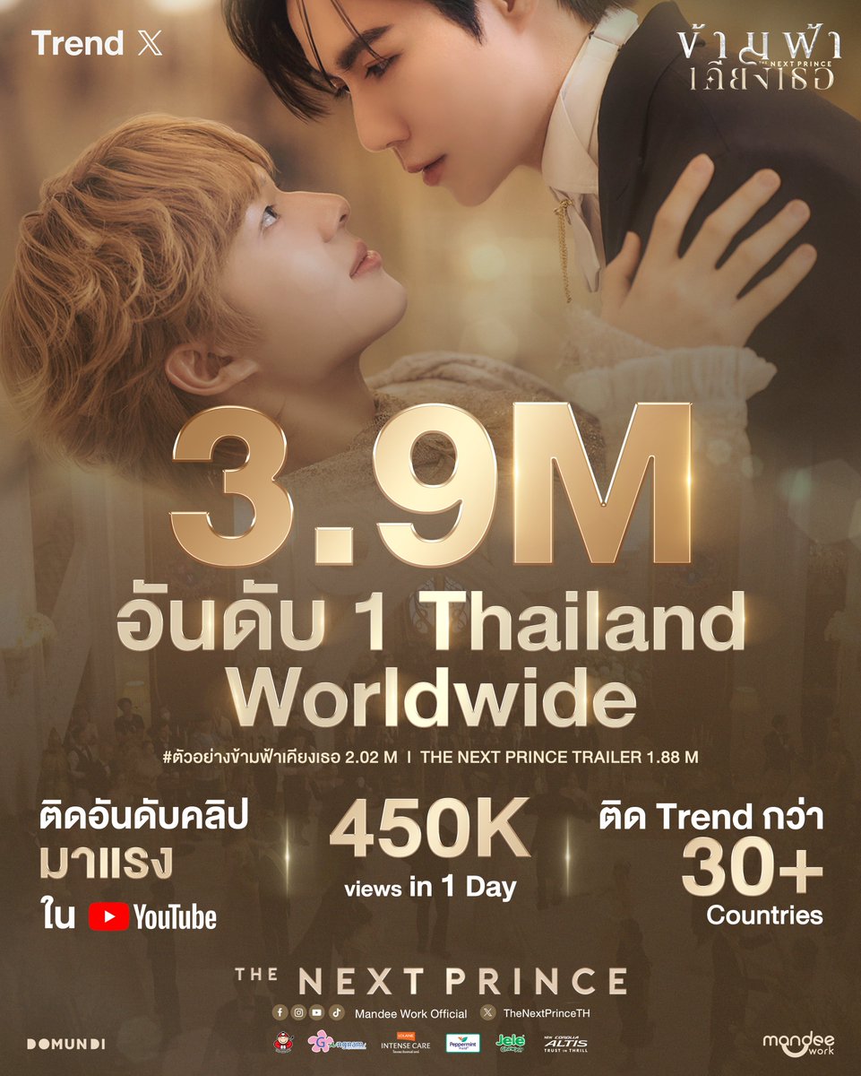 ข้ามฟ้าเคียงเธอ I The Next Prince Series tweet media
