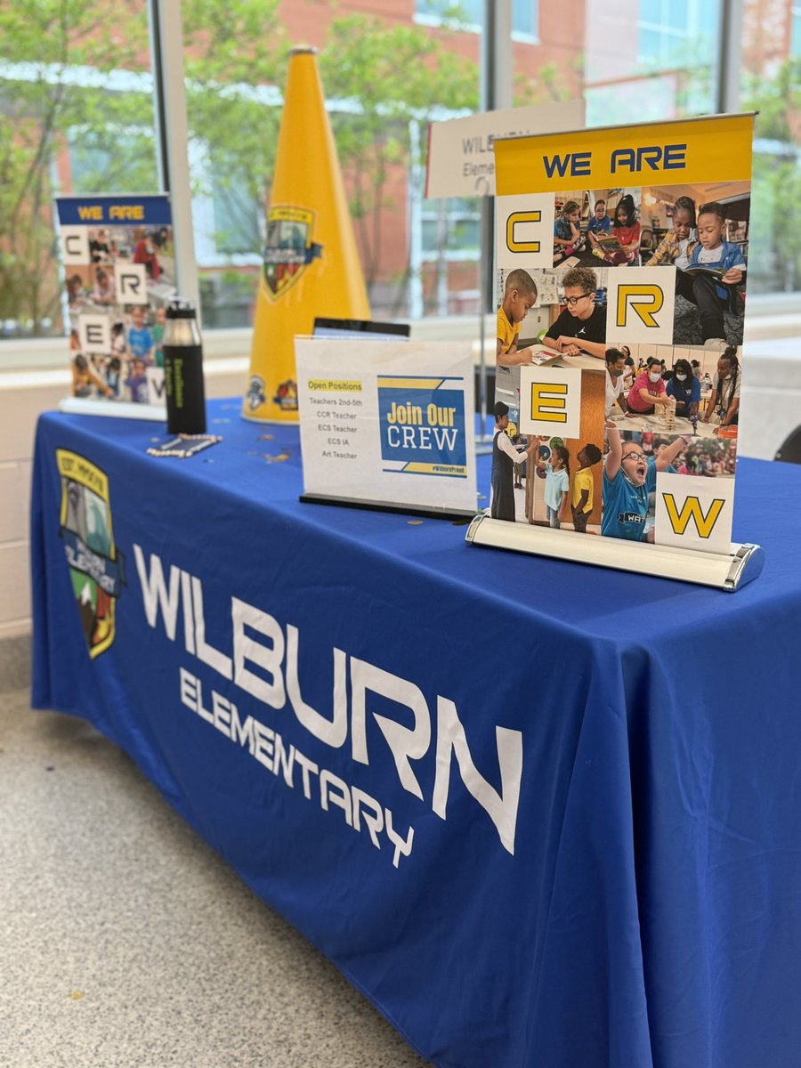 📣Wilburn Fans, we can’t wait to see you! 

📣Come chat about our opportunities and enjoy the window view!