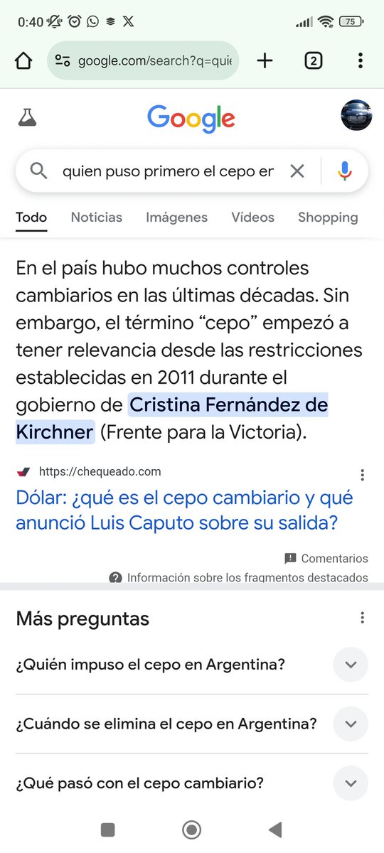 H_JoseLuis's tweet photo. @tuliomillo @JMilei @LuisCaputoAR Veamos primero quien es que puso primero el cepo... https://t.co/N2IdeD1hPO