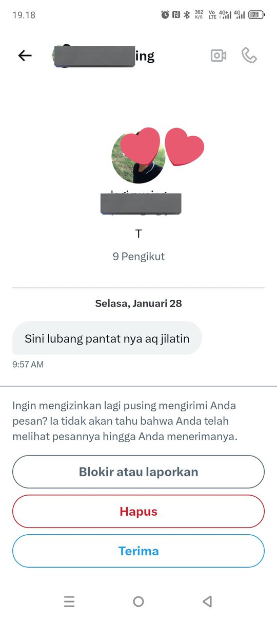 call me sayang! bukan tante ya tweet media