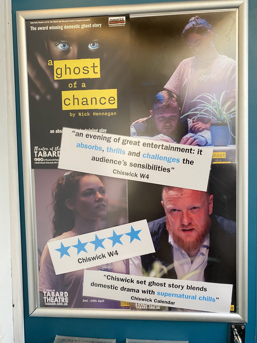 Nick Hennegan (@nickhennegan) on Twitter photo That looks better⦠some of our reviews to date. Come see us <a href="/theatreattabard/">Theatre at the Tabard</a> #chiswick #theatre That looks better⦠some of our reviews to date. Come see us <a href="/theatreattabard/">Theatre at the Tabard</a> #chiswick #theatre