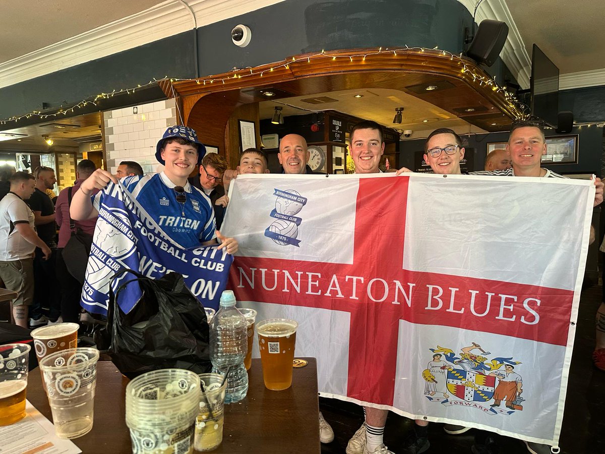 Nuneaton Blues have landed in the Capital #BCFC #BCFCOSC #FEA