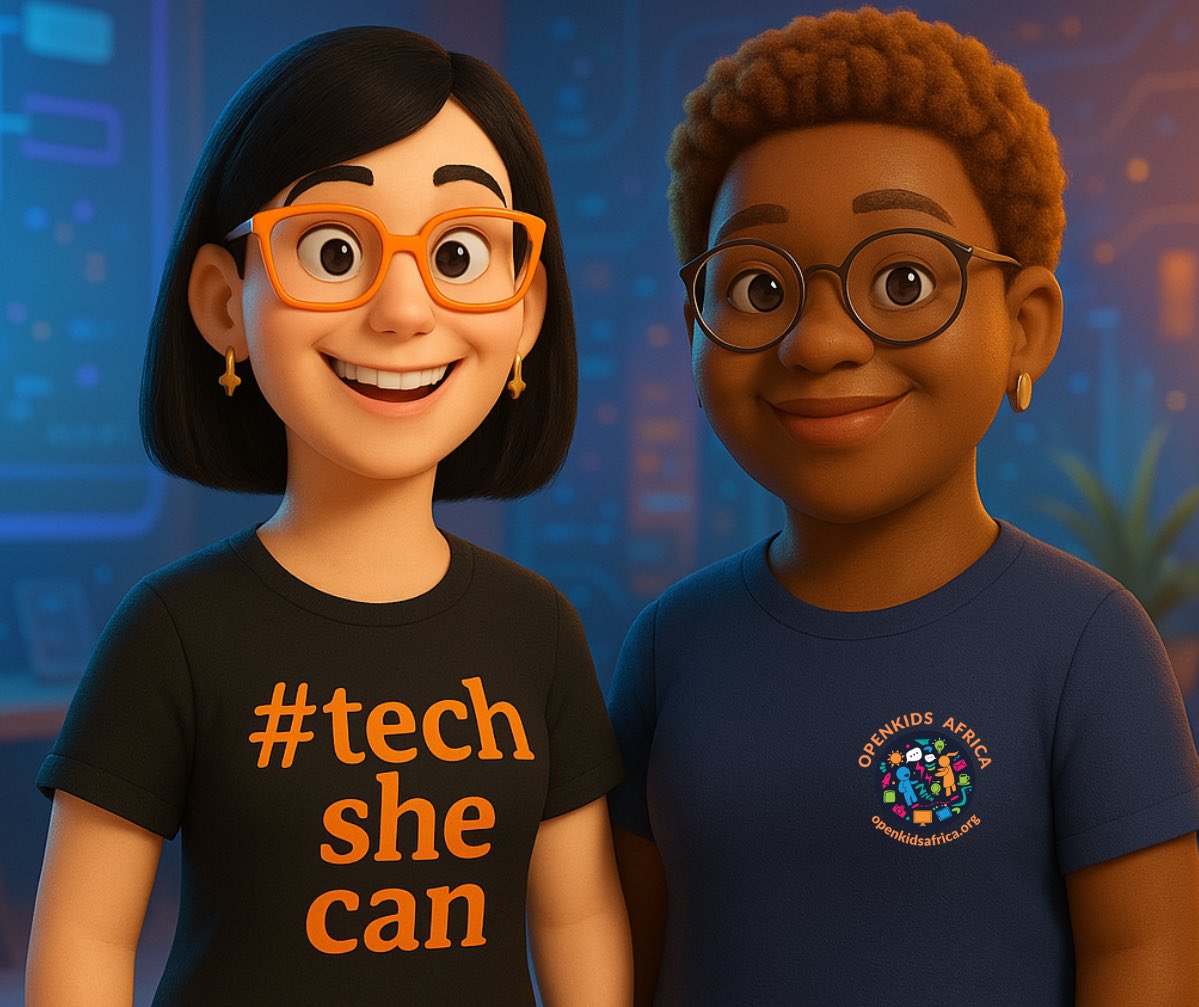 openkidsafrica's tweet photo. Join us on #April 16 for a powerful convo on what shapes children’s career dreams and the barriers they face.

@reginankenchor &amp; @BeckyPatel86 from @Tech_She_Can share stories from the #uk , #Nigeria &amp; beyond.

⏰ 11AM BST | Live on LinkedIn
Register: https://t.co/nYYHM8yJDZ https://t.co/WlJGaUB1GI