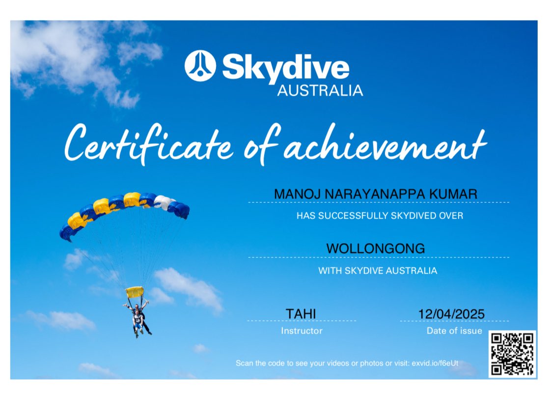 rply2nk's tweet photo. #skydive #GT #RCB https://t.co/vxOJEr8zQc