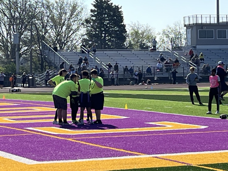 AfftonHS's tweet photo. Flag Football is underway and we had a great turnout. It is great to see the community being active and having fun. I see this continuing to grow each and every year. Thank you to all the parents and students that volunteered and took the time to make this opportunity available https://t.co/PNKdMOGdDF