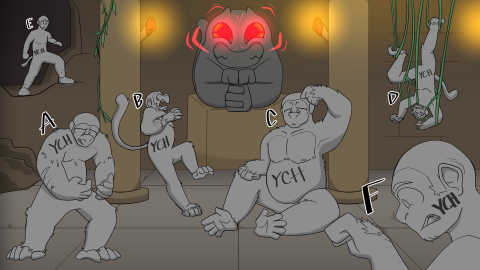 WolfFangBluBird's tweet photo. It's the month to go bananas, so here's a small group YCH for the ook-asion! Funds go directly towards my FWA '25 trip! 🐒🦍

Details over on my FA:
https://t.co/typXxjqMVy

#ych #auction #TFEveryday #transfur https://t.co/6QXu3HyIhj