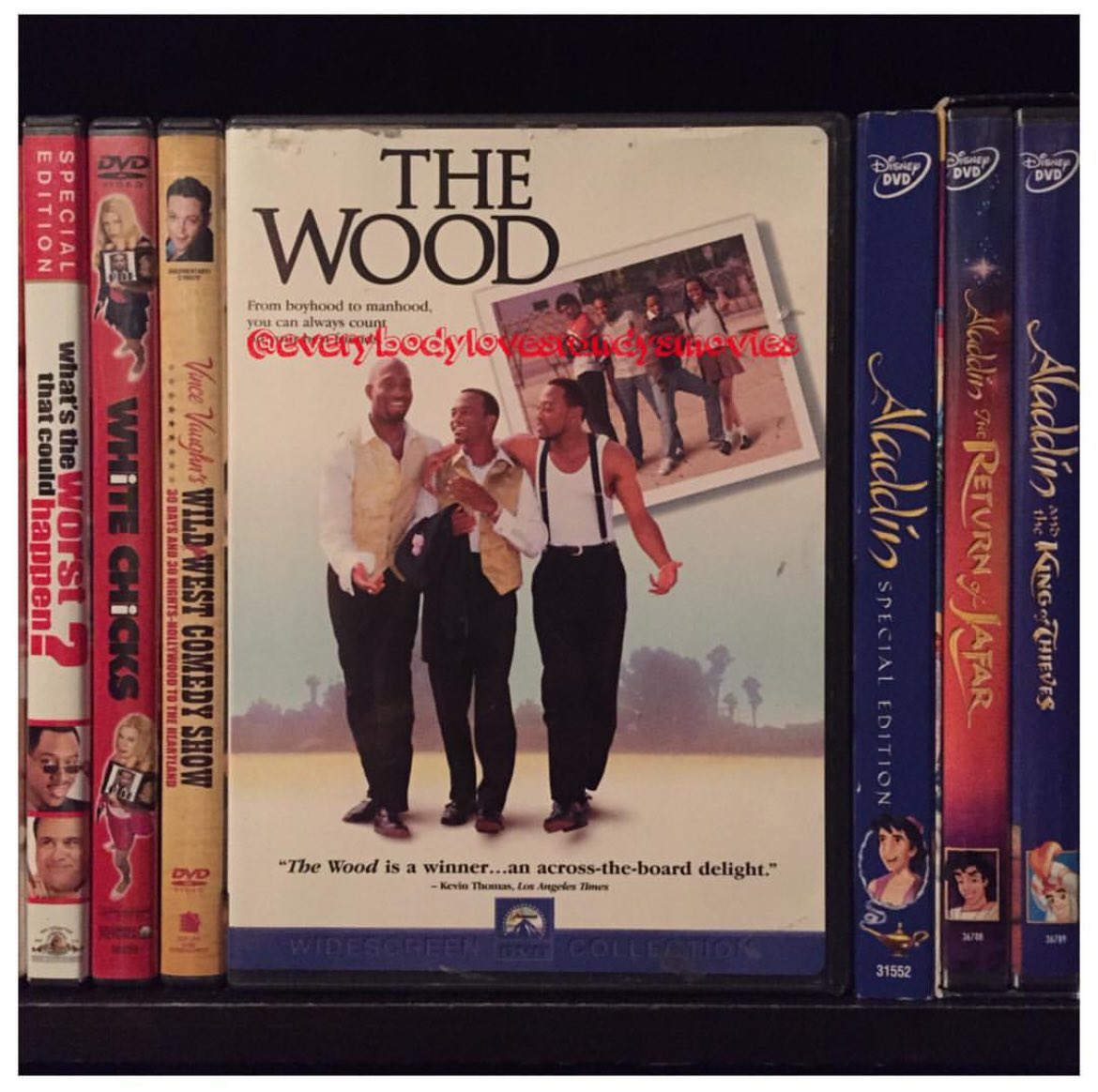 RandysMovies's tweet photo. Movie: #TheWood (1999)
Starring: #OmarEpps #RichardTJones #TayeDiggs #SanaaLathan #LisaRaye #SeanNelson #DauneFinley #TrentCameron #MalindaWilliams #DeAundreBonds #AntwonTanner
Directed By: #RickFamuyiwa
#DVD
#MovieNerd
#MovieCollector
#DVDCollection
#MovieCollection
#MovieBuff
#PhysicalMedia
#FilmTwitter