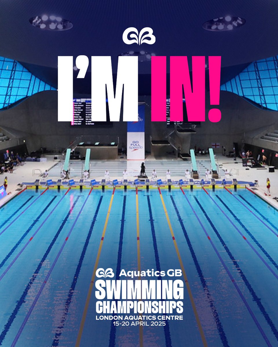 Here we go again....Aquatics GB Championships. Some great swimming ahead next week <a href="/Aquatics_GB/">Aquatics GB</a>