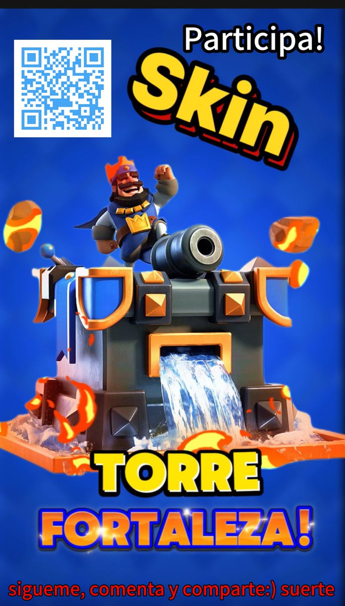 SilentGamesX's tweet photo. X4 skin de torre exclusivas !
Aquí https://t.co/irVYnRVTMK

Sigueme 
Comenta 
Comparte:) 
#ClashRoyale #supercellcreators https://t.co/O9N1vrqpOk