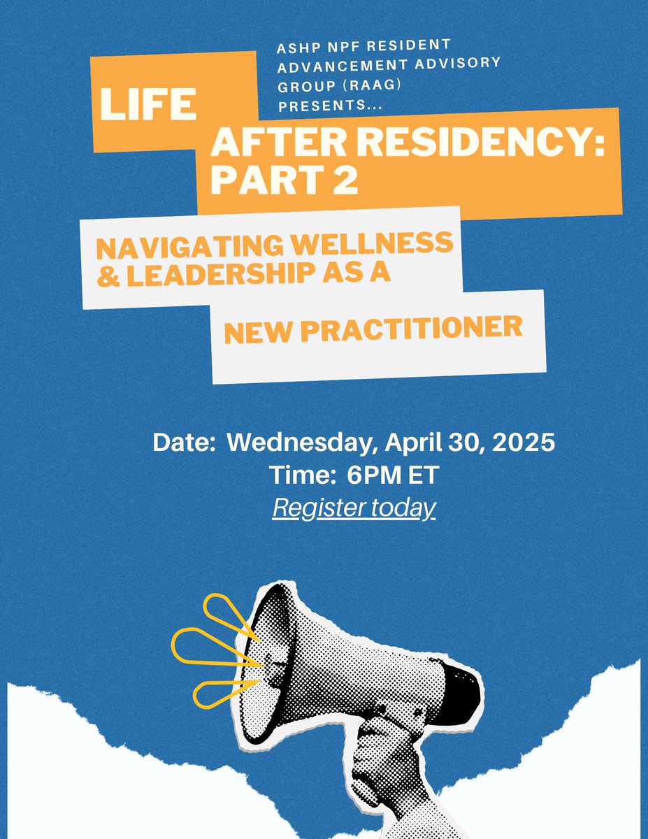 Join the New Practitioners Forum on April 30 for an engaging panel discussion exploring the challenges and opportunities surrounding wellness and leadership during the first few years of your career. Learn from speakers as they share their tips, strategies, and personal stories