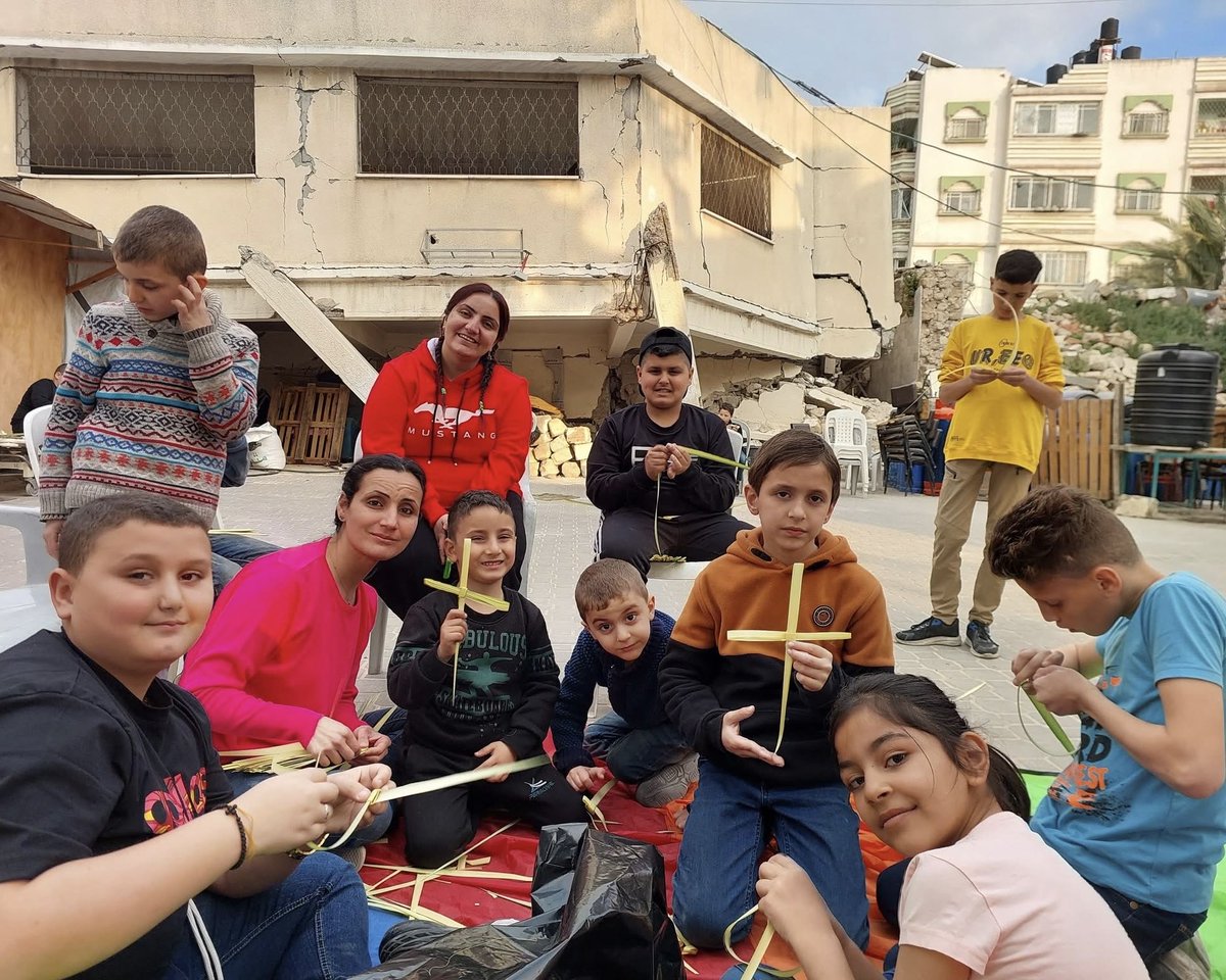 Gaza Prepares for Palm Sunday
St. Porphyrius Orthodox Church
April 11, 2025