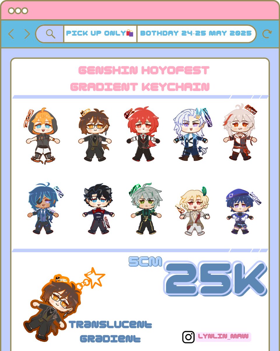 lynlin_maw's tweet photo. Share,like and saves are much appreciated 🌸

Lynlinmaw #cf20 First PO IS OPEN
🛒 OTS ONLY
🗓 14-30 Maret 
Link Po 📍🌸
https://t.co/sTWhqEdMM8
The stock is small bcs ths is my first booth yall.
#CFXXcatalog
#comifuro20catalogue #cf20 #fanmerch #GenshinImpact #lnds #ALNST https://t.co/XlDpElpg9I
