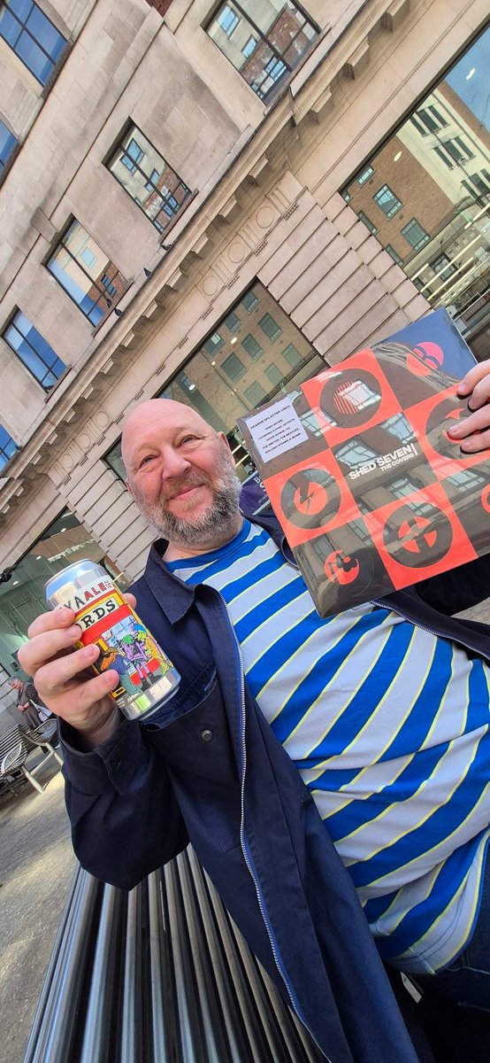 More than two and a half hours in the queue for <a href="/JumboRecords/">Jumbo Records</a> , but well worth it as daughter got 3 out of 4 on her wish list. Others in the queue and all the staff were great. I also picked up one record and a bonus beer! #RecordStoreDay