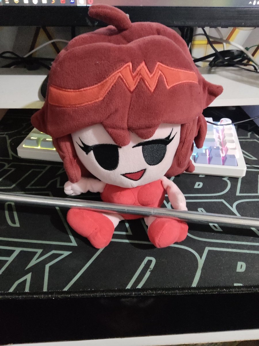 Is she gonna fuckin hit me with a metal bar.