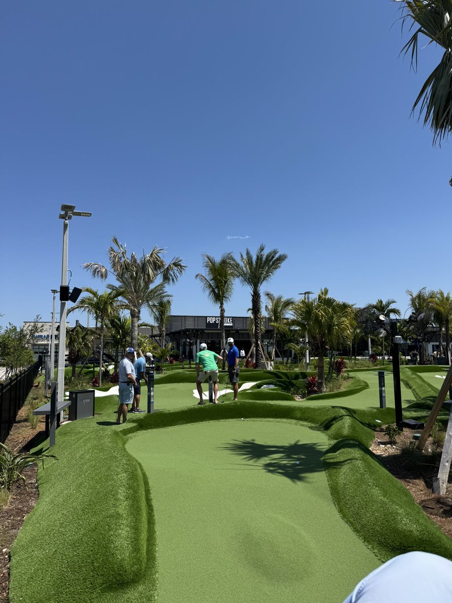 Perfect weather for a round at <a href="/PopstrokeGolf/">PopStroke</a> <a href="/TargetSpecProd/">TargetSpecialty</a>