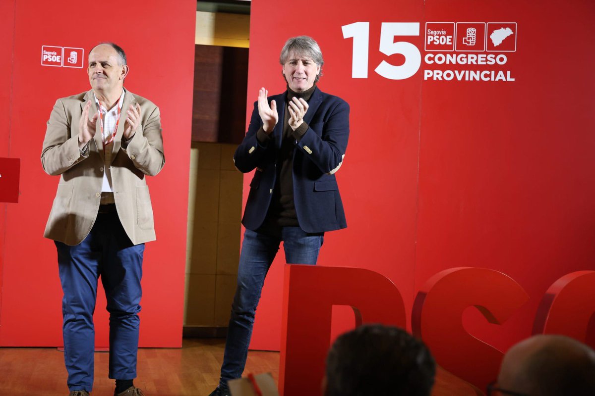 Enhorabuena, <a href="/JLAceves/">Jose Luis Aceves/❤️</a>, por seguir al frente del <a href="/PSOEdeSegovia/">PSOE Segovia</a>. 
En cada rincón de esta tierra se palpan las ganas de cambio y Segovia cuenta con el mejor equipo para que sea una realidad. 
Trabajemos juntos por el desarrollo de la provincia y por servicios públicos de calidad.