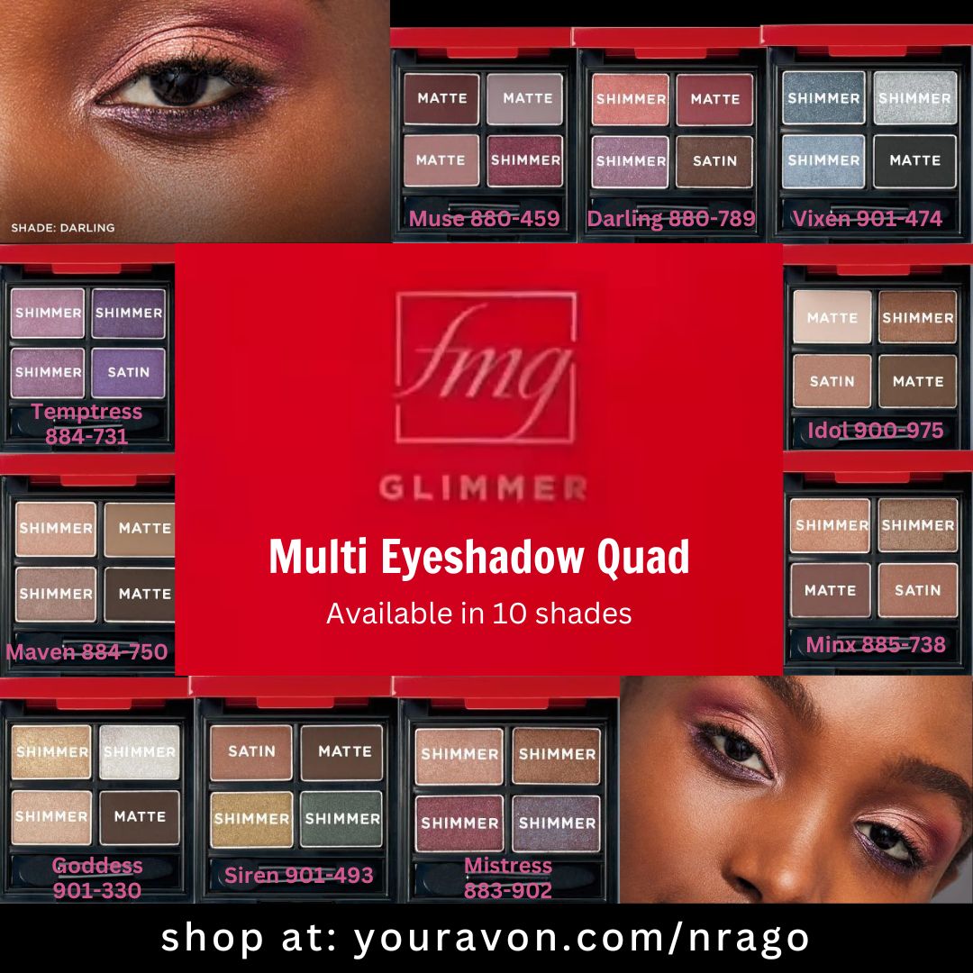 AvonLadyNJ's tweet image. Struggle with blending? This Eyeshadow Quad makes it effortless! Perfectly paired mattes &amp;amp; shimmers for a crease-free look. ✨ Just swipe, blend &amp;amp; go! 👀 Learn more: bit.ly/40hPd7Z

#MakeupMadeEasy #FlawlessLids #BlendLikeAPro