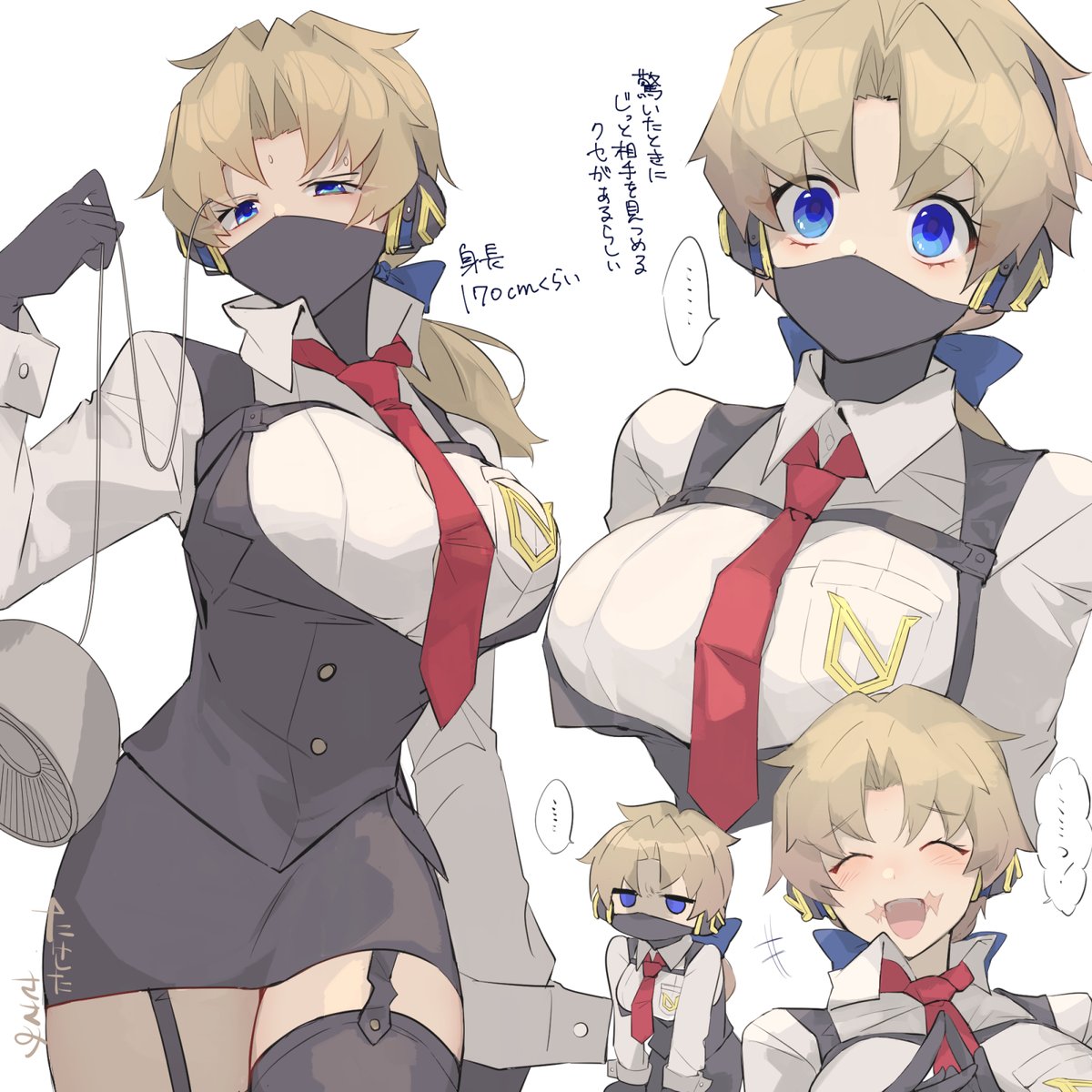T6819115742636's tweet photo. だいぶ趣味に寄った女体化🔈 https://t.co/vmpoJ5sO4Z