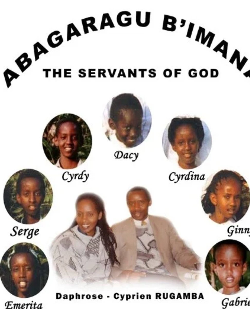 Rugamba Cyprien and Daphrosa Rugamba were killed with six of their 10 children in their house of Kigali at the beginning of Genocide against TUTSI in 1994.

Thread.👀
#Kwibuka31