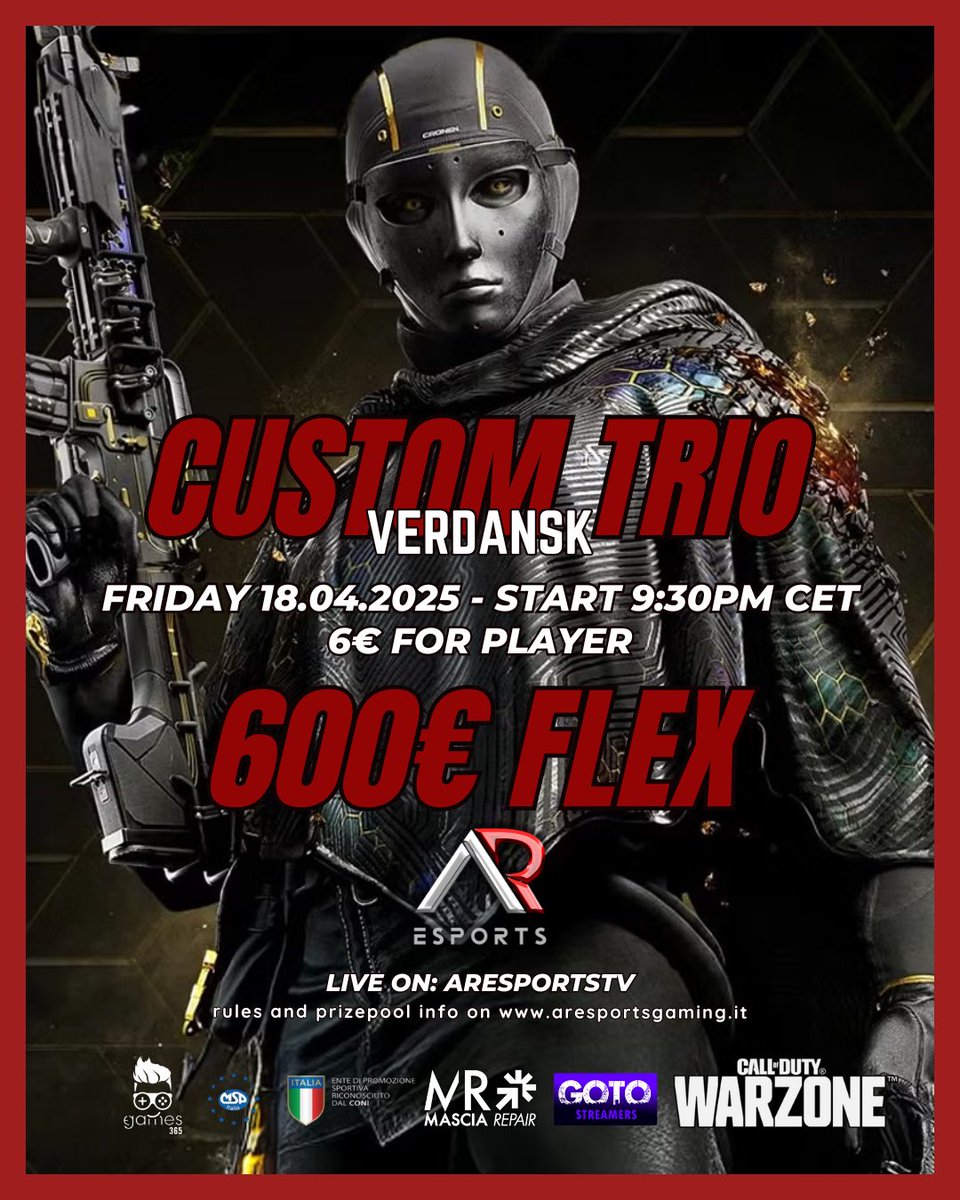 Ar Esports - Tournaments Warzone Call Of Duty tweet media