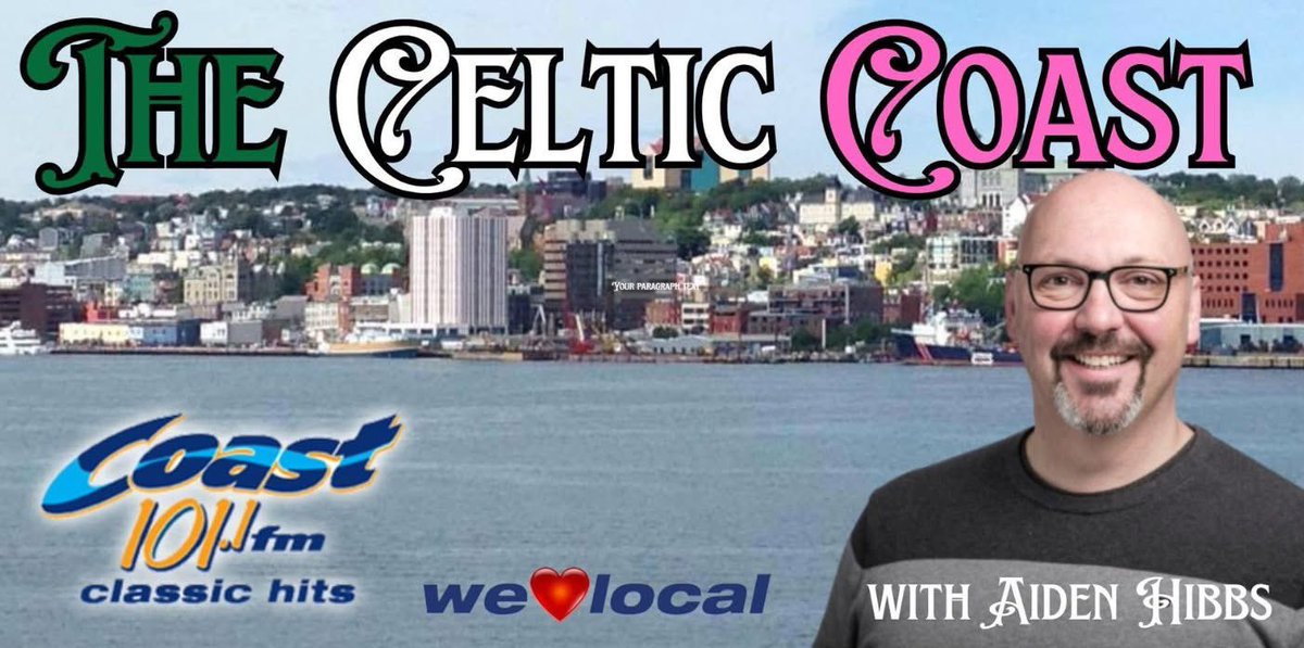 Happy Saturday!  Have you heard?  We have started a new tradition on <a href="/coast1011/">Coast 101.1</a> !  Join me every Saturday from 8am-1pm for the #CelticCoast.