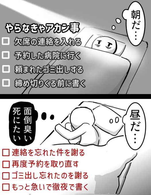 やれなかった事の後始末で1日が終わる(再掲載) 