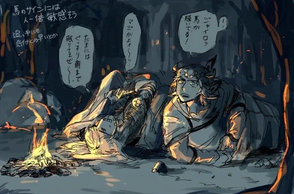 7部アニメ化おめでとう!!!!!(太古の7部絵再掲) 