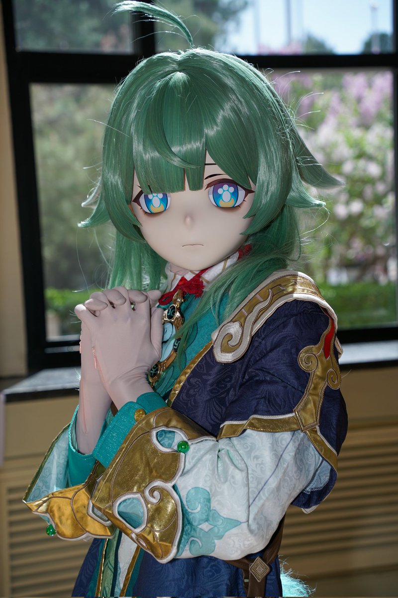 炸毛了捏
藿藿这个头也是有些日子了呀
#kigurumi