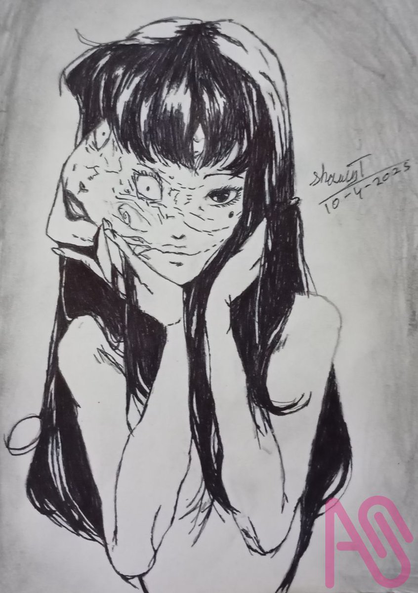 TurtleShellgam3's tweet photo. TOMIE KAWAKAMI drawing, form manga series TOMIE https://t.co/f48qwWLqsV #ARTstreet #MediBang #anime #art https://t.co/E1n56wh1ve