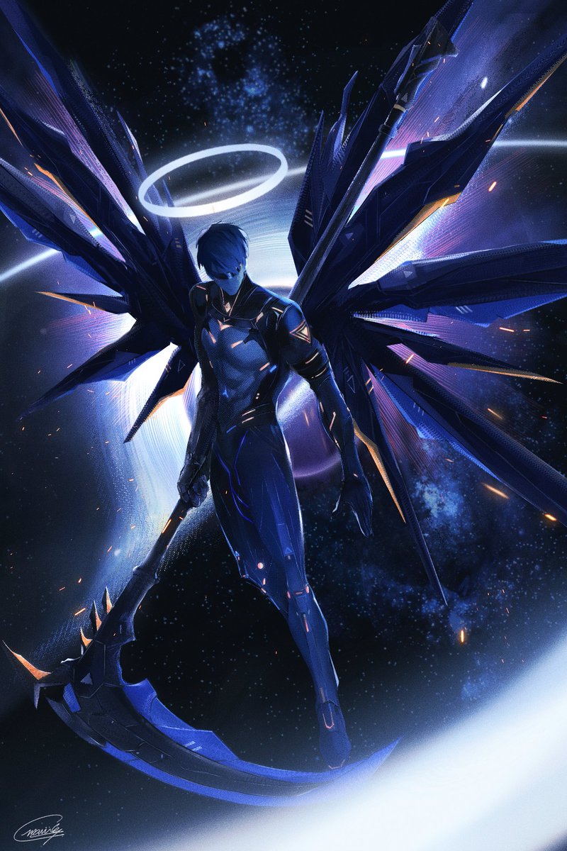 maruuu116's tweet photo. 事件視界 Event Horizon 

「任何物質越高這個界限，他們將無法逃逸，被黑洞永恆吞噬。」

“Any material that crosses this boundary will be unable to escape and will be eternally consumed by the black hole.”
-
#러브앤딥스페이스  #LoveandDeepspace  #夏以昼 #하우주 #Caleb #マヒル https://t.co/uYK4ngmkvY