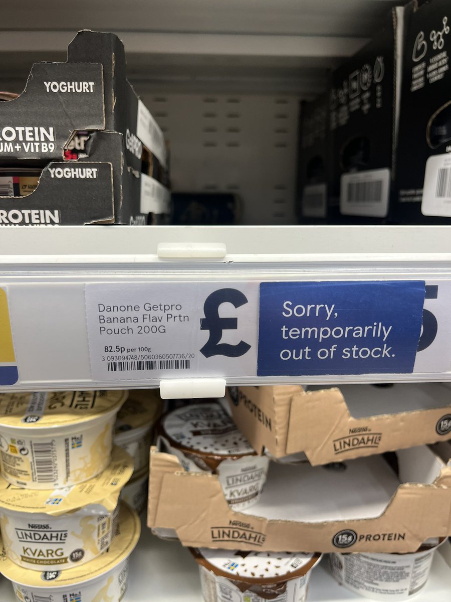 BethanODon's tweet photo. @Tesco this yoghurt has been out of stock in every store I’ve tried for a few weeks. Will it be coming back? https://t.co/qSTcrWCnss
