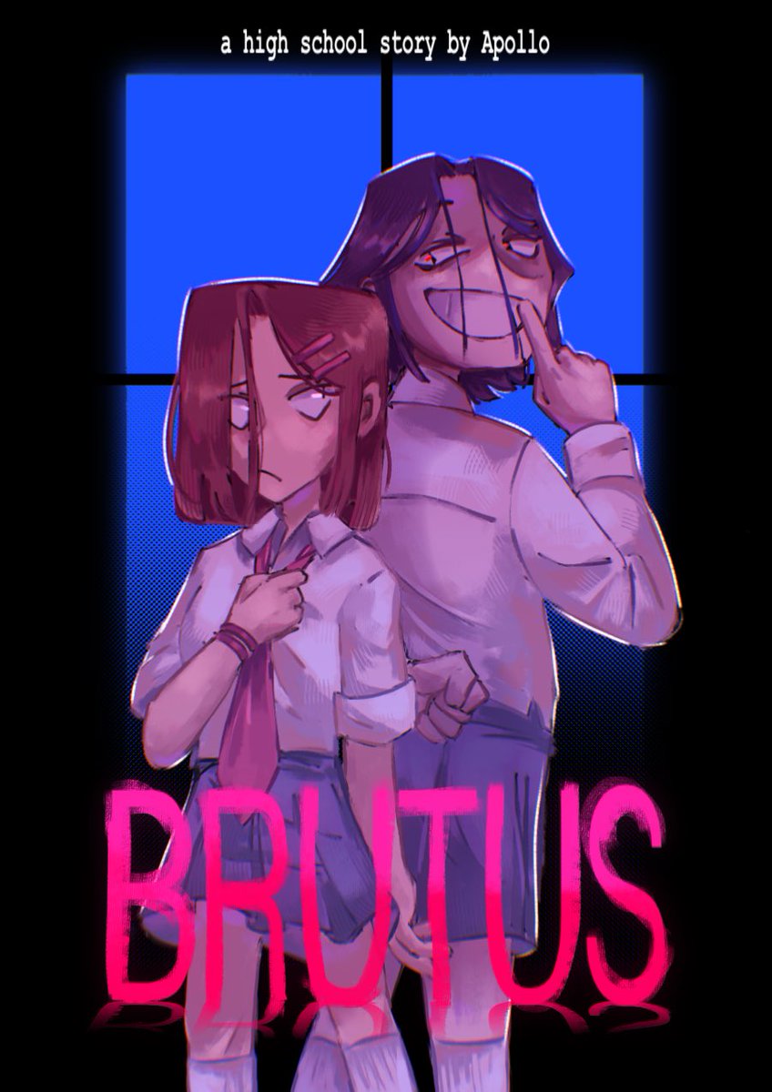 postingterminal's tweet image. hi! ive probably mentioned it now and again, but i’m in the process of creating my own original webcomic project, BRUTUS! it’s a primarily horror comic about extreme academic jealousy (and toxic yuri) so if you’re into that, i hope you stick along :)