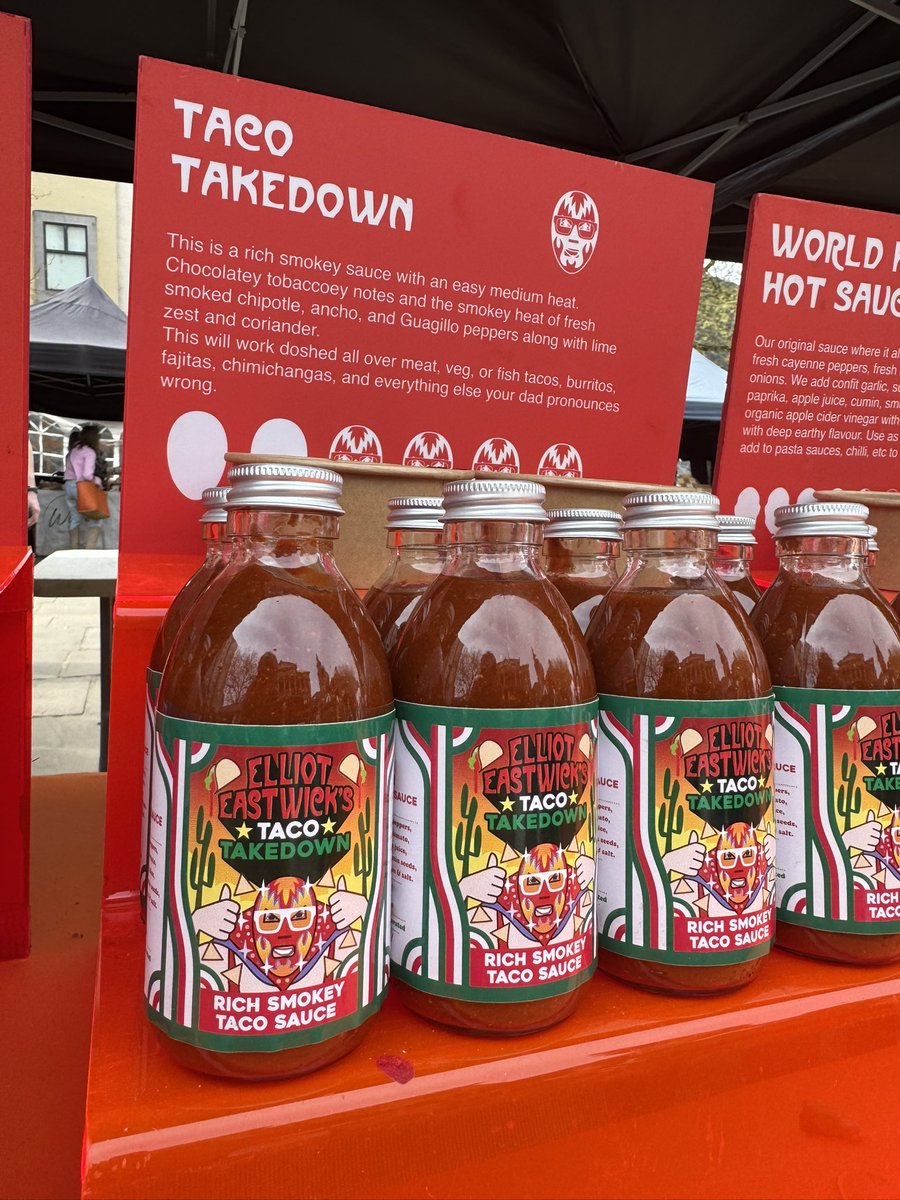 If you want it come get it! Preston till 4! #tacosback <a href="/WorldFamousHot1/">ELLIOT EASTWICK’S WORLD FAMOUS HOT SAUCE</a>