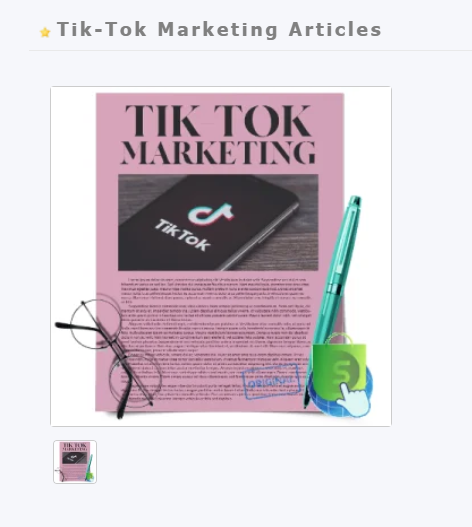 NoroxonDigitals's tweet photo. noroxon Tik-Tok Marketing Articles

Buy Ready Made TikTok Marketing Articles anywhere any time with Resell Rights through Noroxon and Sell them as a Niche or Blogging Digital Product on your website

https://t.co/5q3hmmLbUd

#Noroxon #tiktok #marketing #articles #Antigua_Barbuda https://t.co/WVXR67dFgI